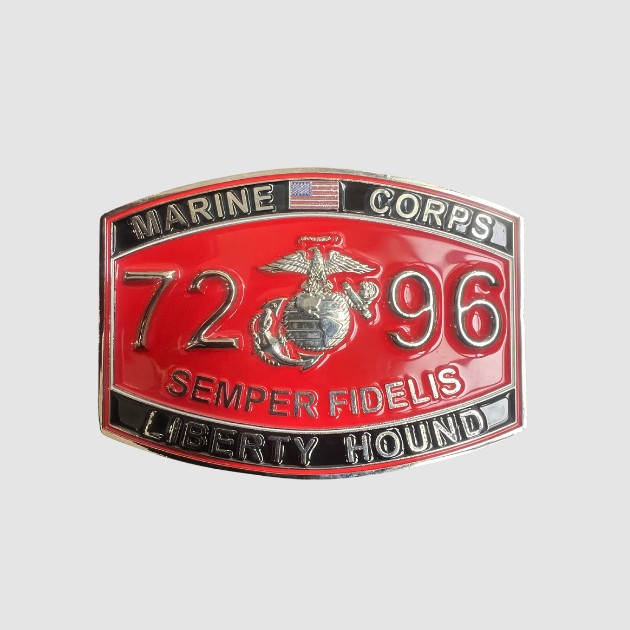 USMC 7296 liberty hound challenge coin – funny veteran collectible by Big Dawg Xolo