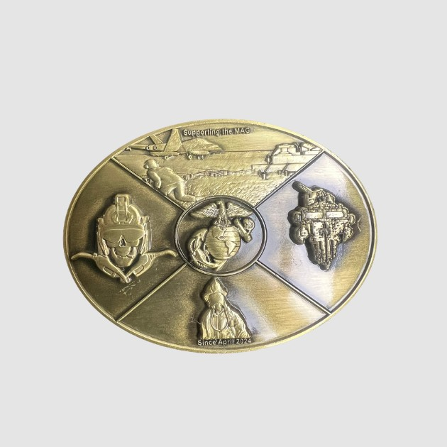 Samurai Challenge Coin – Bravo Bastards Edition - Image 2