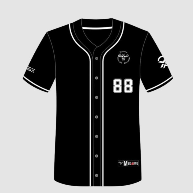 Big Dawg Xolo black athletic jersey with #88 design and white trim – streetwear with culture and grit.